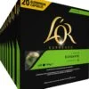 L'OR Lungo Elegante Koffiecups - Intensiteit 6/12 - 10 X 20 Capsules