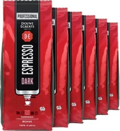 Koffie Douwe Egberts Espresso Bonen Dark Roast 1000gr