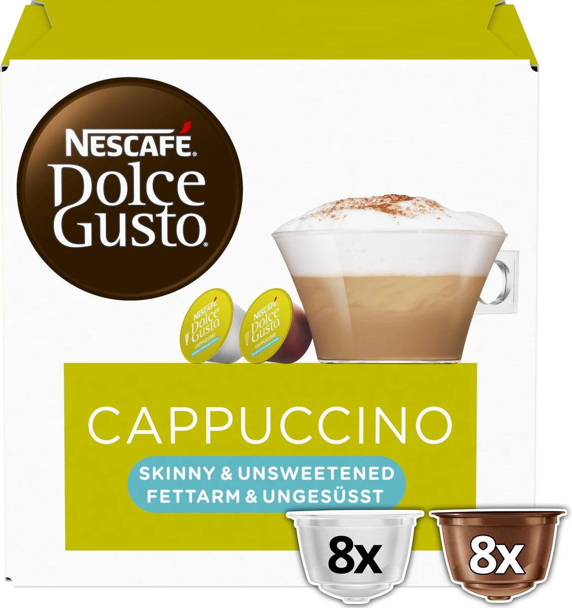 Nescafé Dolce Gusto Cappuccino Light Capsules - 48 Koffiecups - Afbeelding 3