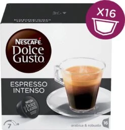 Nescafé Dolce Gusto Espresso Intenso Cups - 3 X 16 Stuks