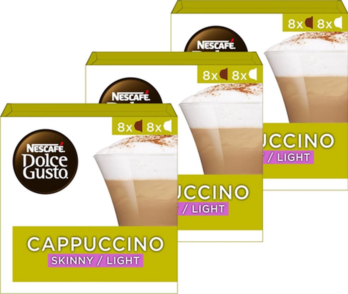 Nescafé Dolce Gusto Cappuccino Light Capsules - 48 Koffiecups