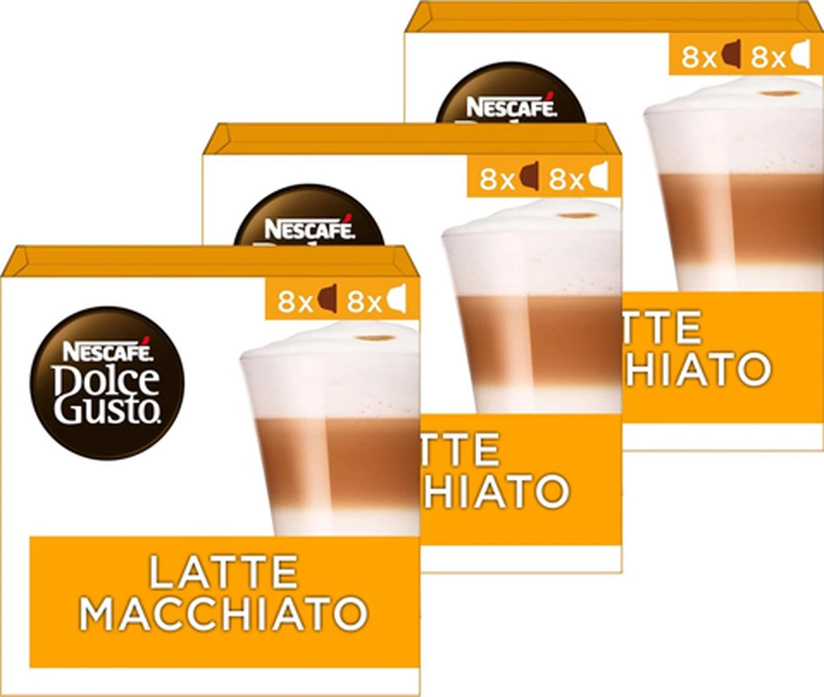 Nescafé Dolce Gusto Latte Macchiato Capsules - 48 Koffiecups