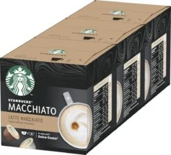 Nescafé Koffiecups Dolce Gusto Starbucks Latte Macchiato 18 Cups (3x6)