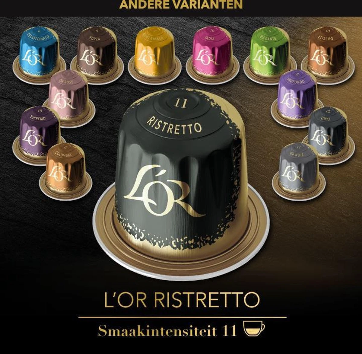 L'OR Espresso Ristretto (11) - 10 X 10 Koffiecups - Afbeelding 10