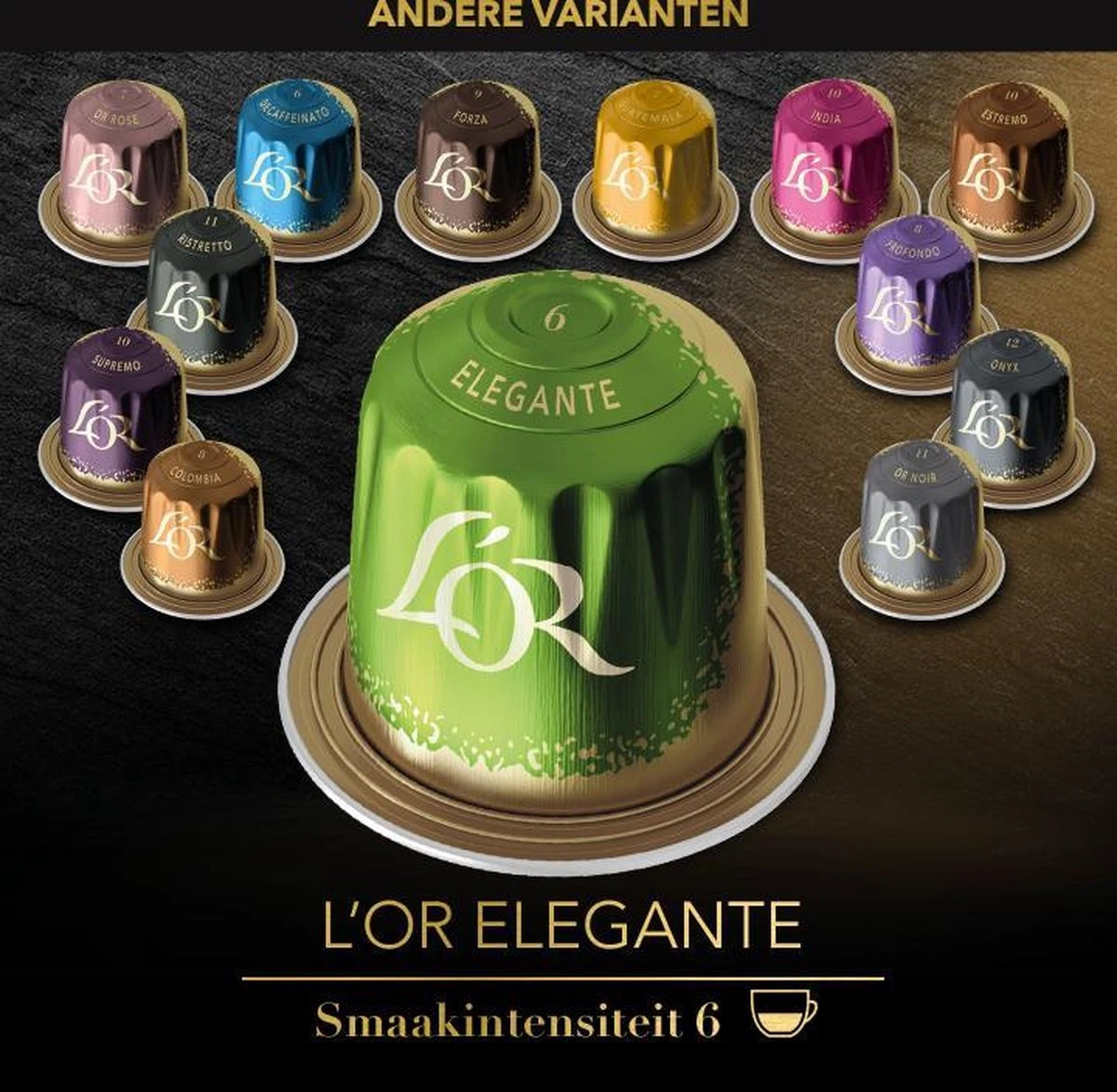 L'OR Lungo Elegante Koffiecups - Intensiteit 6/12 - 10 X 20 Capsules - Afbeelding 11