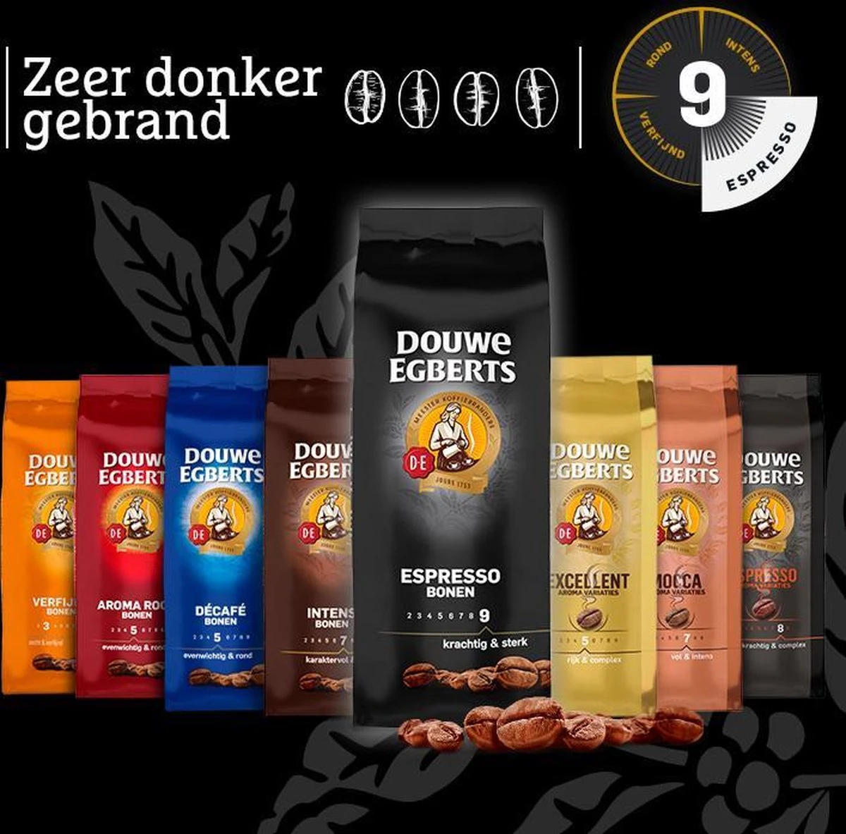 Douwe Egberts Espresso Koffiebonen - 4 X 500 Gram - Afbeelding 7