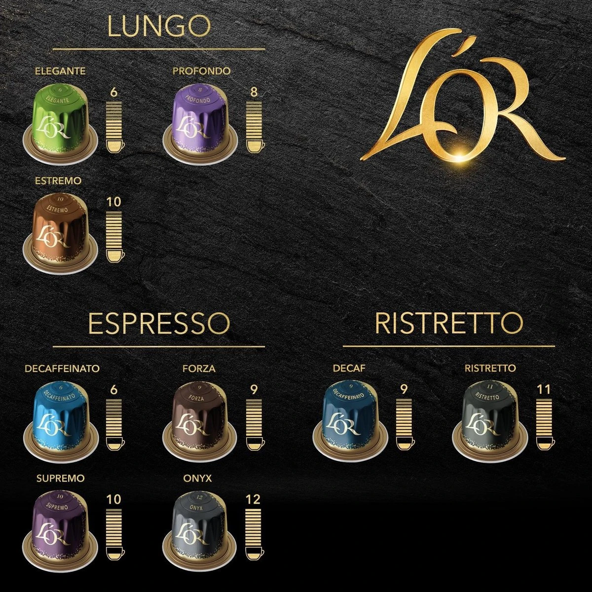 L'OR Lungo Elegante Koffiecups - Intensiteit 6/12 - 10 X 20 Capsules - Afbeelding 5