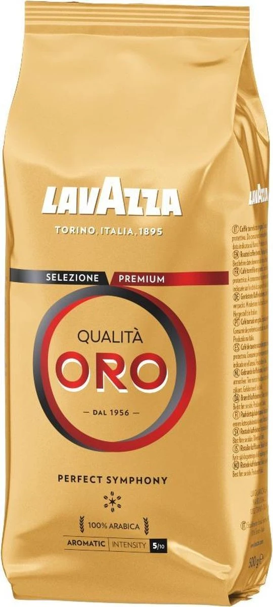 Lavazza Qualità Oro Koffiebonen 6 X 500g - Afbeelding 5