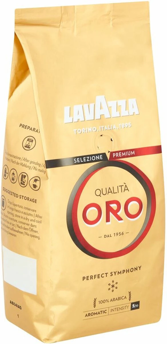 Lavazza Qualità Oro Koffiebonen 6 X 500g - Afbeelding 4