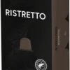 100 Capsules Epic Coffee - Ristretto - Nespresso® Compatible Aluminium Capsules - RFA Keurmerk - Doos 100 Stuks