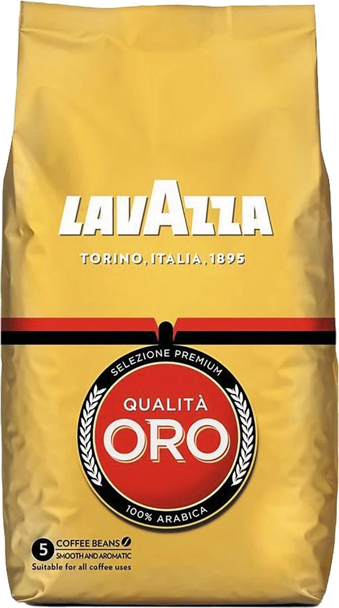 Lavazza Qualita Oro Koffiebonen - 6 X 1 Kg - Afbeelding 4