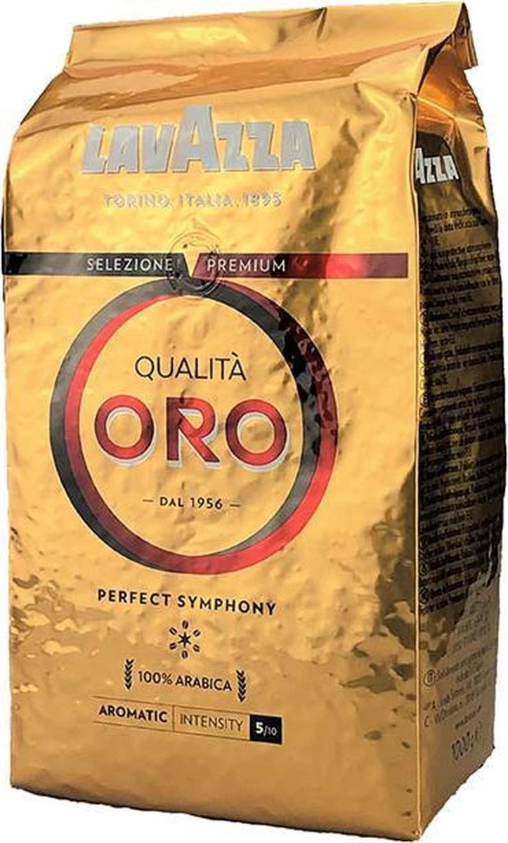 Lavazza Qualita Oro Koffiebonen - 6 X 1 Kg - Afbeelding 2