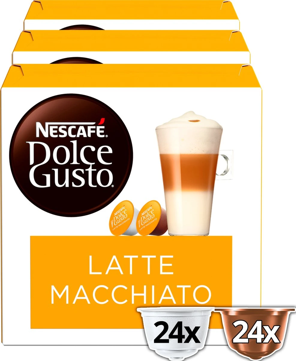 Nescafé Dolce Gusto Latte Macchiato Capsules - 48 Koffiecups - Afbeelding 2